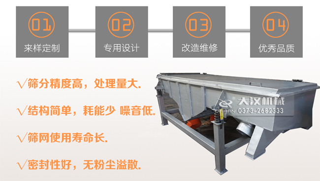 1030直線振動篩特點 1030直線振動篩特點