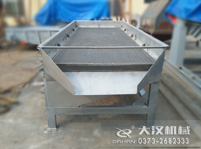 單層全不銹鋼直線振動篩 單層全不銹鋼直線振動篩