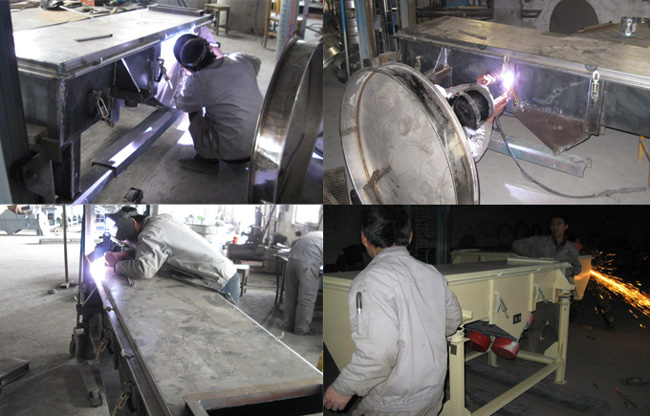 槐米直線振動(dòng)篩制造現(xiàn)場 槐米直線振動(dòng)篩制造現(xiàn)場